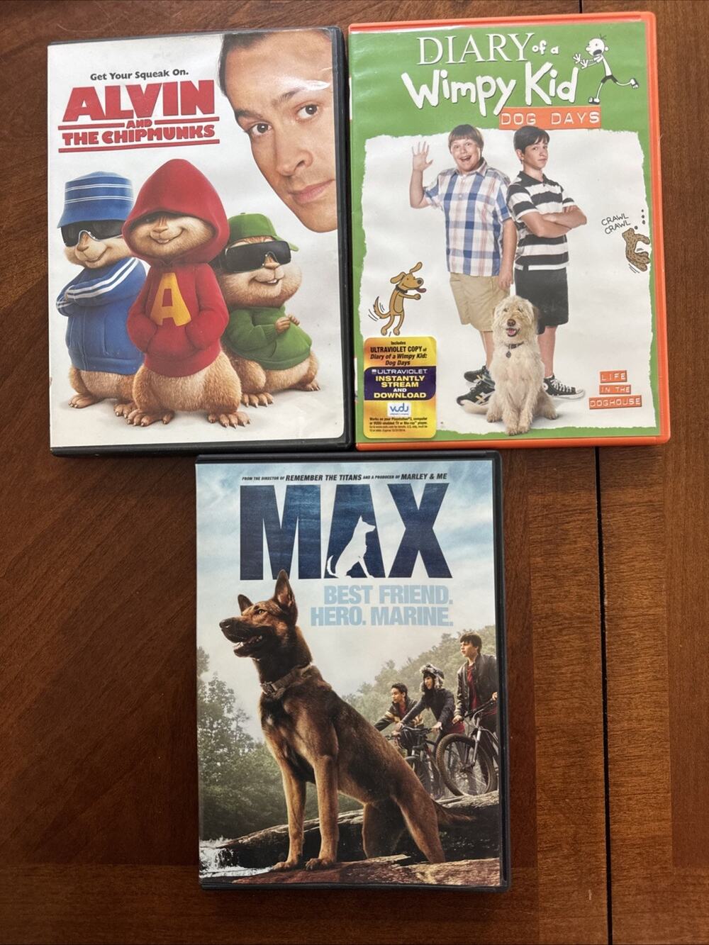 DVD Children and Family Set of 3 DVD’s Family Collection